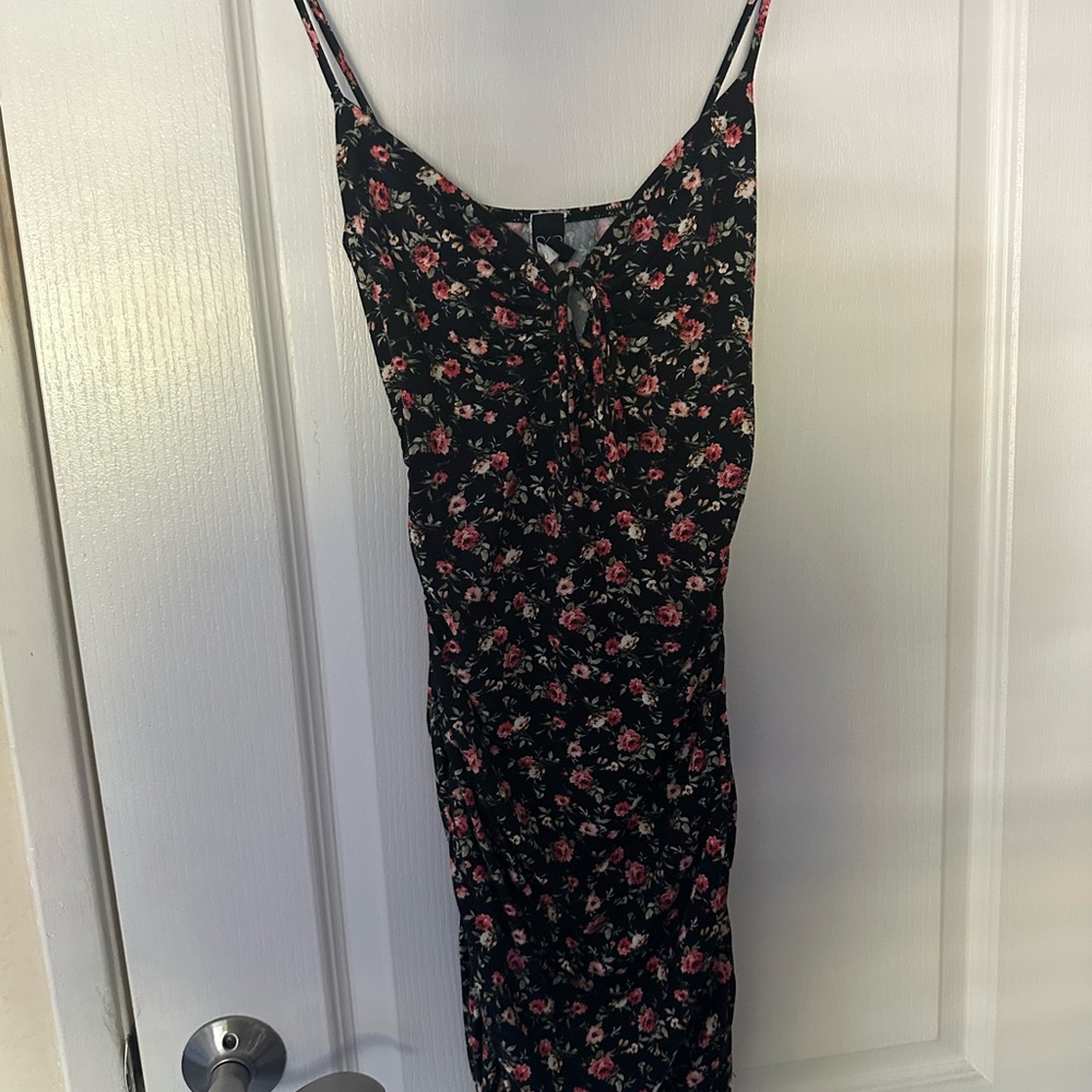 Windsor Floral Black Dress